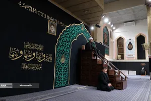 عزاداری ایام شهادت حضرت فاطمةالزهرا(س) با حضور رهبر معظم انقلاب