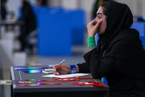 اولین دوره لیگ کشتی آلیش بانوان