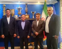 دیدار حدادی با سرپرست مدیرعاملی باشگاه استقلال/ هم اندیشی برای حضور آبی‌های پایتخت در دوومیدانی