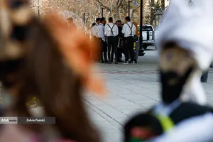 اولین روز اجراهای خیابانی جشنواره تئاتر فجر
