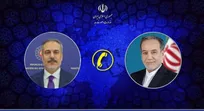 عراقچی در تماس با فیدان: جنایت در میناب نقض فاحش منشور ملل متحد است