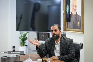 نشست تفاهم فی مابین دانشگاه آزاد اسلامی و مرکز مدیریت حوزه علمیه قم با حضور  حجت&zwnj;الاسلام و المسلمین دکتر حسن خیری رییس دانشگاه آزاد اسلامی قم ،اعضای اطلاع رسانی و محمدمهدی خیرجو مدیرعامل خبرگزاری آنا