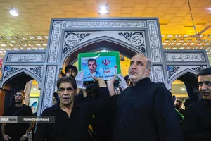 تشییع و تدفین پیکر مطهر بسیجی شهید حسین یوسفخانی