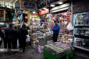 جریان زندگی در بازار تجریش