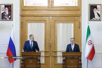 کنفرانس خبری وزرای امور خارجه ایران و روسیه