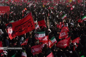 مراسم تشییع پیکر مطهر رهبر شهید انقلاب در قم