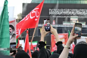 مراسم وداع با رهبر شهید انقلاب