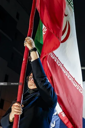 پرچمداران ایران در قلب تهران