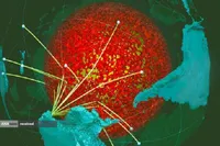 بستر یک اقیانوس باستانی هسته زمین را احاطه کرده است