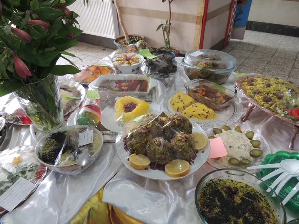 جشنواره غذای ایرانی در سمای دهاقان