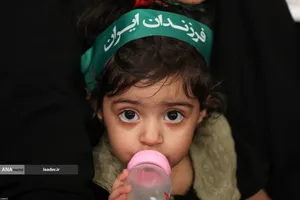 مراسم روز بسیج در حسینیه امام خمینی(ره)