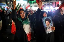 مراسم عزاداری در سوگ رهبر شهید انقلاب - میدان تجریش