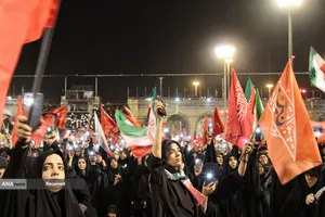 مراسم وداع با رهبر شهید انقلاب