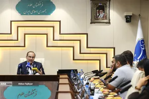 نشست خبری دکتر محمدرضا مخبر دزفولی رئیس فرهنگستان علوم