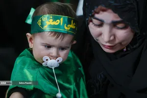 مراسم شیرخوارگان حسینی در مصلی امام خمینی(ره)

