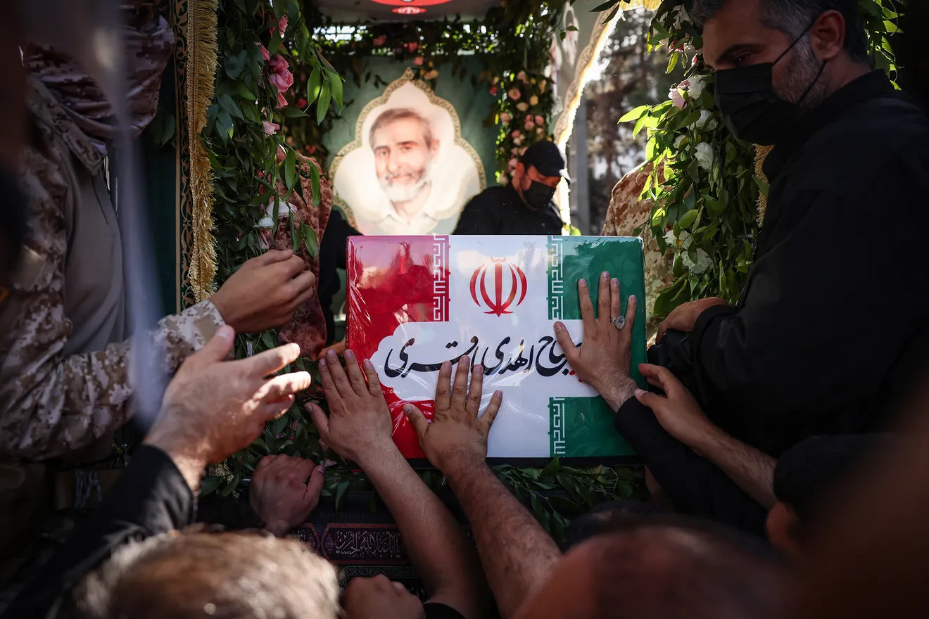 تشیع پیکر شهید مصباح الهدی باقری