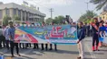 حضور دانشگاهیان دانشگاه آزاد اسلامی در راهپیمایی سراسری 13 آبان/کهنوج