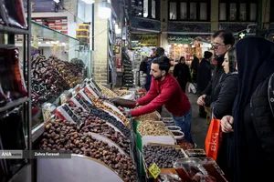 جریان زندگی در بازار تجریش