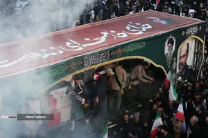 تشییع شهدای &laquo;جنگ رمضان&raquo;