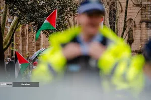 تظاهرات بی&zwnj;سابقه بیش از300 هزار نفری حامیان فلسطین در سیدنی استرالیا