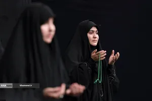 دومین شب عزاداری حضرت فاطمةالزهرا(س) با حضور زهبر م انقلاب