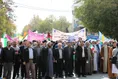حضور دانشگاهیان دانشگاه آزاد اسلامی در راهپیمایی سراسری 13 آبان/شهرکرد