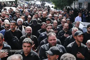 تشییع و تدفین پیکر مطهر بسیجی شهید حسین یوسفخانی