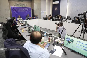 نشست خبری مهدی قمی شهردار منطقه 11 تهران
