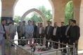 بازدید علی‌اکبری معاون علوم، مهندسی و کشاورزی دانشگاه آزاد از واحد بویین‌زهرا