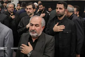 عزاداری شام شهادت حضرت فاطمه(س) با حضور رهبر معظم انقلاب