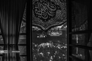 عزاداری حضرت اباعبدالله در خانه موزه مدرس