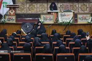مراسم یادبود قائد شهید و بانوان شهیده بیت رهبری در دانشگاه الزهرا(س) 
