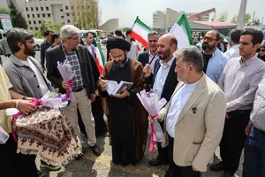 استقبال از دانشجویان دانشگاه ازاد 