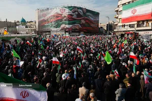 فریاد مردم تهران در محکومیت اقدامات تروریستی اغتشاشگران