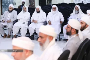 دیدار صمیمانه علمای اهل سنت با سرپرست حجاج ایرانی در مکه