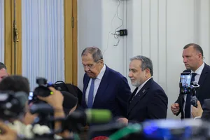 نشست خبری سیدعباس عراقچی وزیر امور خارجه کشورمان و سرگئی لاوروف وزیر امور خارجه روسیه