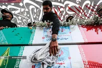 تشییع و بدرقه پیکر شهدای اقتدار ایران -1