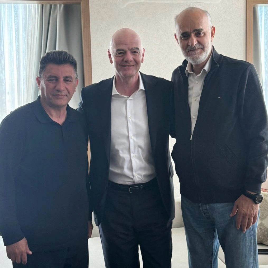 واکنش مثبت اینفانتینو به حضور در اردوی تیم ملی ایران+تصاویر