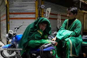 خیمه سوزان ظهر عاشورا - چهارراه گلوبندک تهران