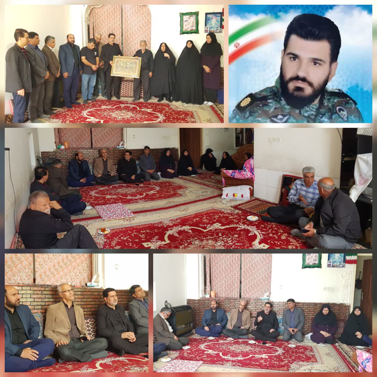 دیدار اعضای هیئت رئیسه دانشگاه آزاد اسلامی مرودشت با خانواده شهید شیروانی چگونه گذشت؟