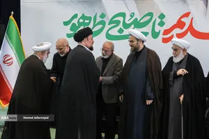 مراسم چهلم &laquo;رهبر شهید انقلاب&raquo; در تهران