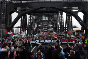 تظاهرات بی&zwnj;سابقه بیش از300 هزار نفری حامیان فلسطین در سیدنی استرالیا