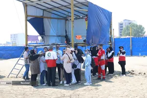 طرح سالم&zwnj;سازی ساحل بندر انزلی با پوشش امدادی و آموزشی هلال احمر