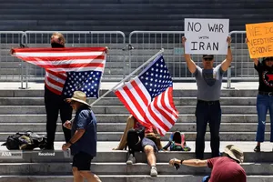 تظاهرات ضد جنگ در آمریکا