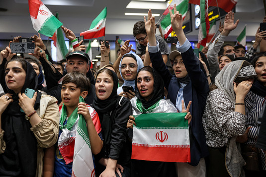 آیین استقبال از ملی پوشان