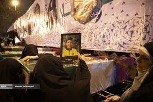  تشییع پیکر شهدای مظلوم مقاومت ملی ایران 