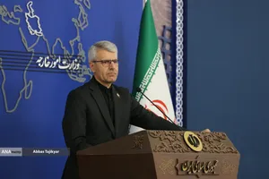 نشست خبری اسماعیل بقائی سخنگوی وزارت خارجه