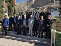 وزیر ارشاد وارد کرمان شد/ادای احترام به مقام سردار شهید حاج قاسم سلیمانی