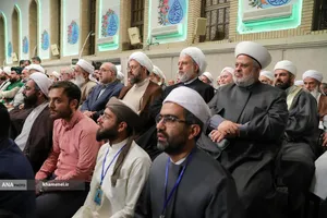 مراسم عید ولادت پیامبر اعظم(ص) و امام صادق(ع) در حسینیه امام خمینی(ره)