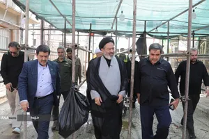 بازدید نماینده ولی&zwnj;فقیه در امور حج و زیارت از مرز خسروی و نحوه خدمات به زائران اربعین